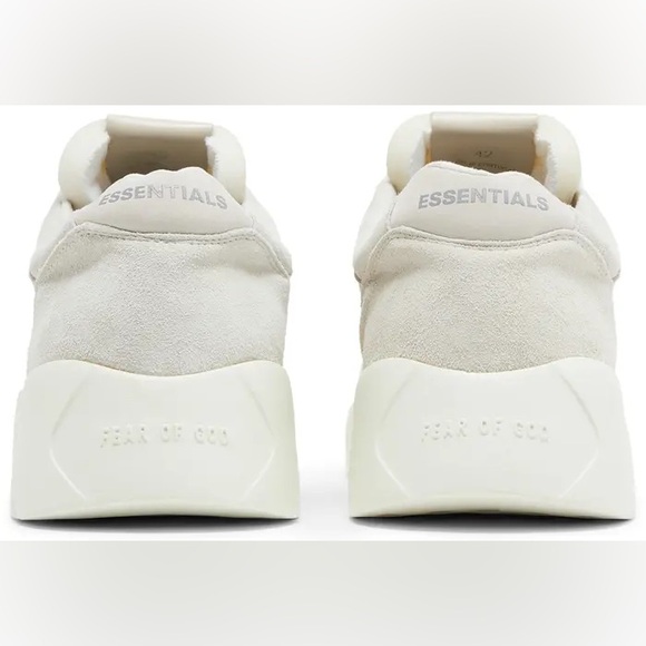 Fear of God Essentials Distance Running Sneaker in Cream - Picture 5 of 6